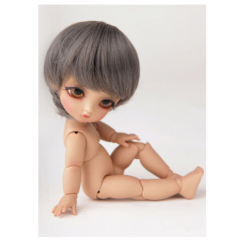BJD 1/6ドール フルセット 本体 エルフ耳 球体関節人形 メイク済 眼球 球体関節人形 幼女 1/8 本体＋眼球＋メイクアップ済み エルフ 妖精