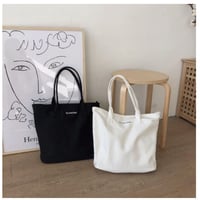 大量収納 キャンバス トートバッグ【2色展開】