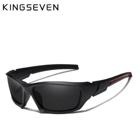 【ゴーグルタイプ】 KINGSEVEN 偏光サングラス メンズ TR90フレーム ヴィンテージ UV400 ポラロイド デザイナー   軽量 海外トップブランド 高級 【選べる3色】