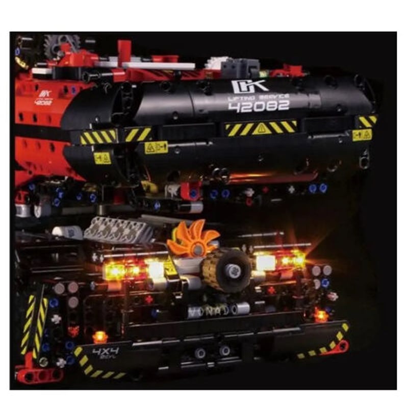 レゴ互換 テクニック 42082 全地形対応型クレーン LEDライトキット