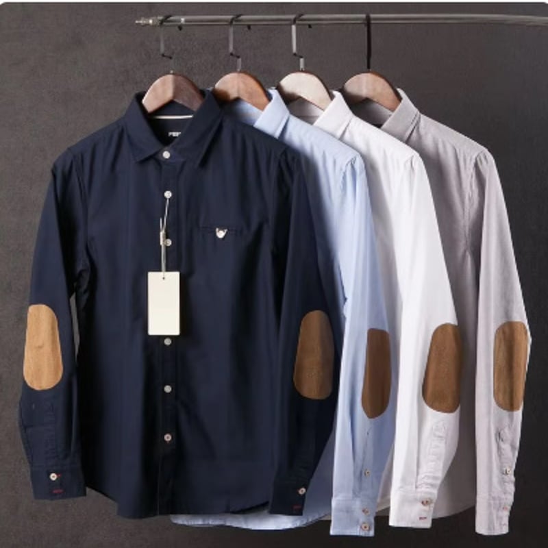 4色展開】シンプル エルボーパッチ パッチワーク 肘当て