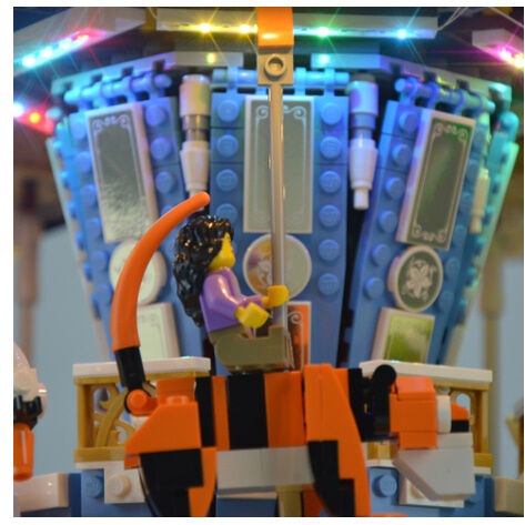 レゴ クリエイター メリーゴーランド カルーセル 10257 互換 [LED 