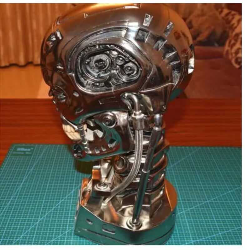廃盤レア　ターミネーター　T800　 エンドスカル Yahoo!オークション - 激レア 1/1 ターミネーター2 T-800 エンド