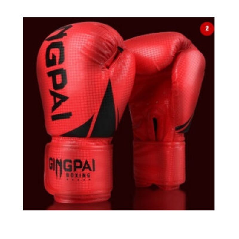 レザー ボクシンググローブ 赤 ボブサップサイン入り レザー ボクシンググローブ 赤 ボブサップサイン入り 格闘技ショップ