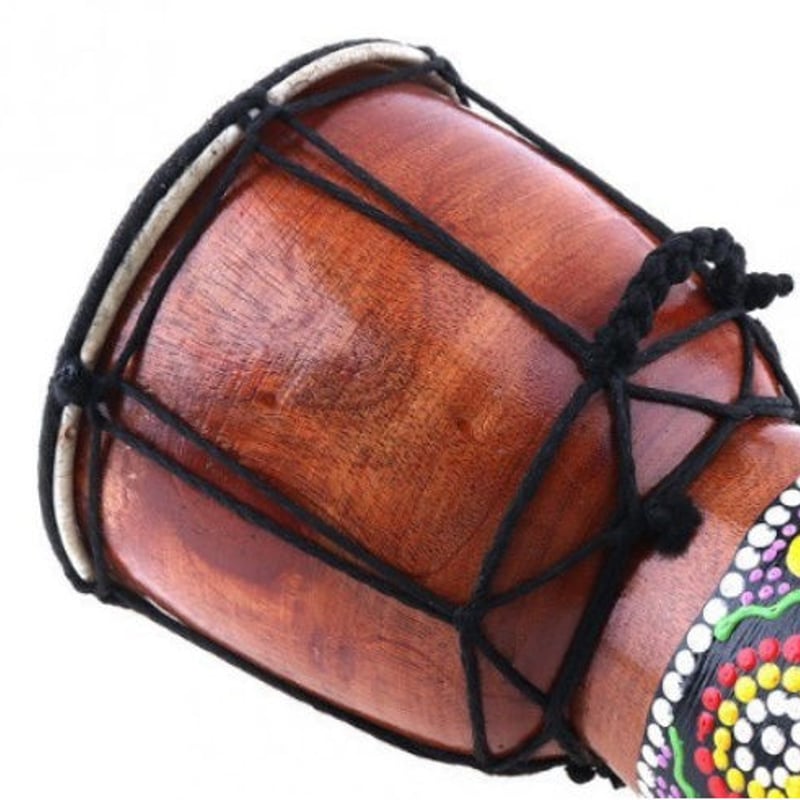 6インチ 木製 アフリカ ジャンベ | World Planet Market