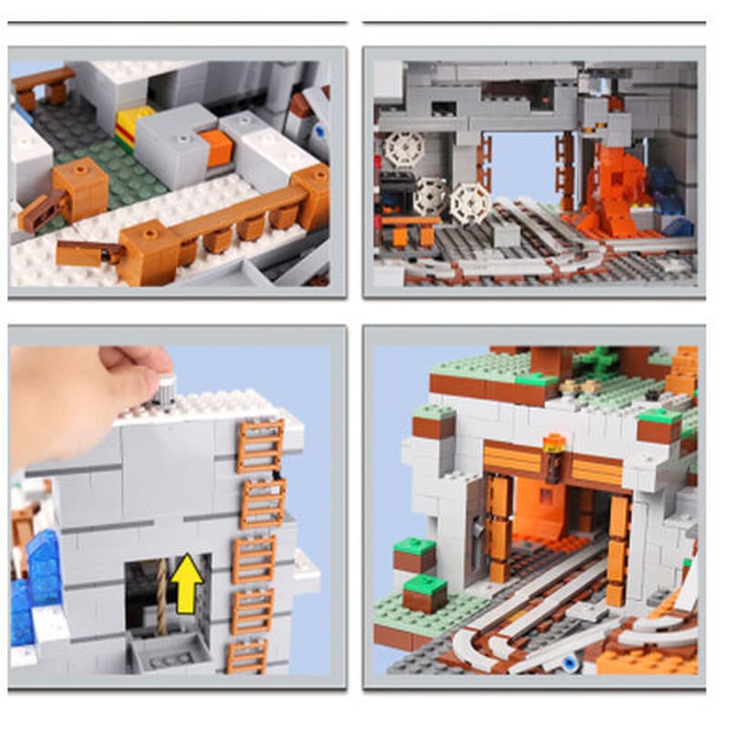 レゴ互換 マインクラフト 21137 山の洞窟 2932ピース | World Planet  