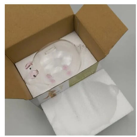 豚の貯金箱 透明ガラス７色展開 可愛い 誕生日プレゼント 貯金箱 置物 贈り物 コインセービングボックス