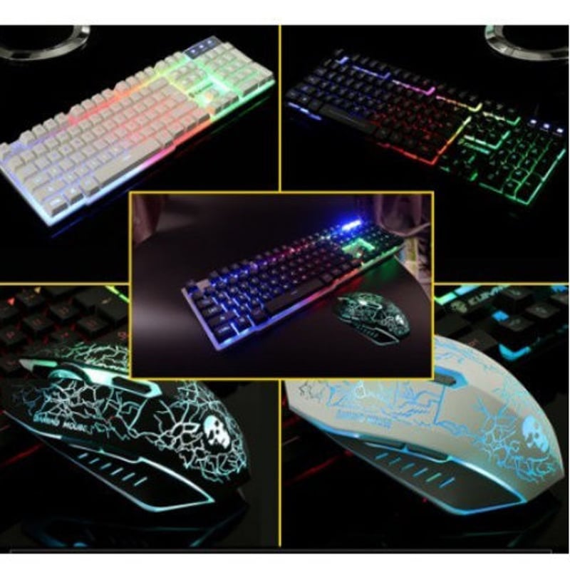 有線 Led レインボー イルミネーション Usb ゲーミング キーボード