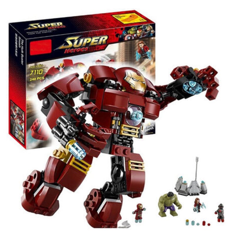 マーベルレジェンド ハルク ハルクバスター アベンジャーズ アイアンマン アベンジャーズ」に登場 アイアンマンスーツ「ハルクバスター」のレゴ