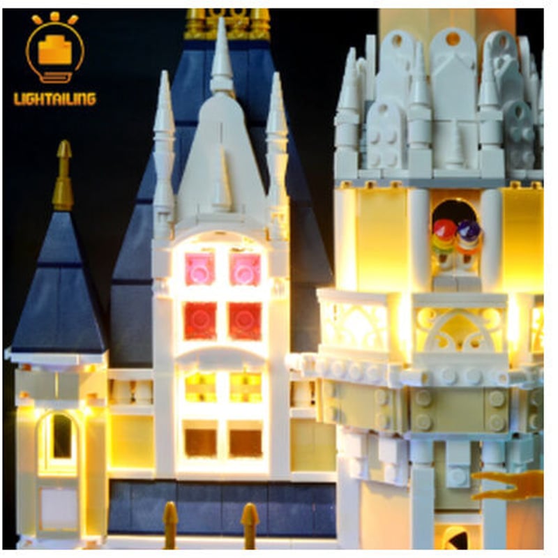 レゴ 71040 プリンセスシンデレラ城 LEDライトキット バッテリー