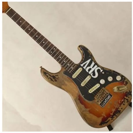 SRV スタイル アンティーク加工 レトロデザイン エレキギター 初心者 Stevie Ray Vaughan グローバルカスタムギターのみ ケース無