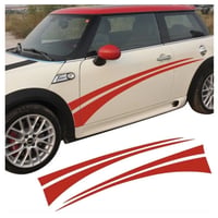 ミニクーパー ステッカー ドアサイド デカール F55 F56 R60 R61 R50 R52 R53 R56 R57 R58 R59 mini cooper