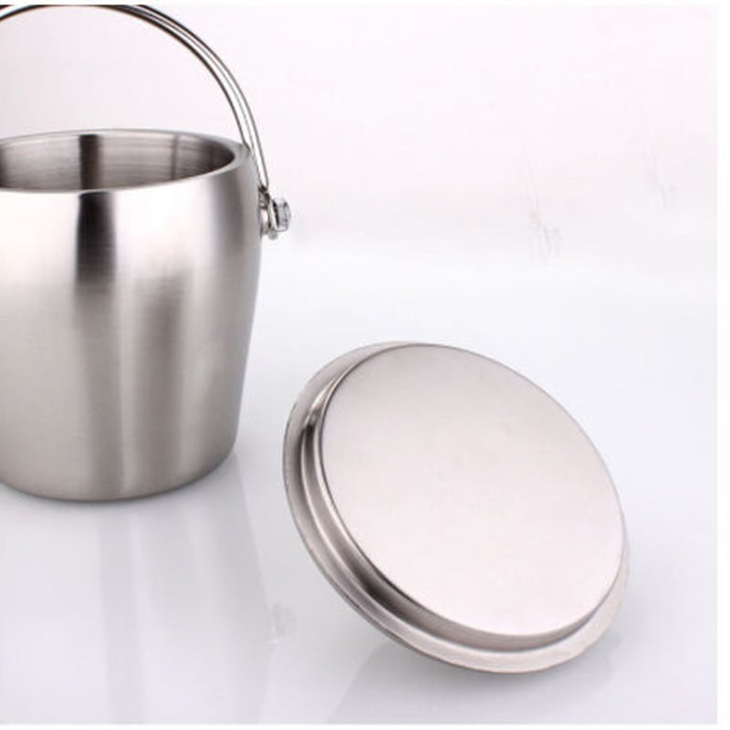 アイスペール おしゃれ 溶けない 結露しない 二重 ステンレス BAR 業務