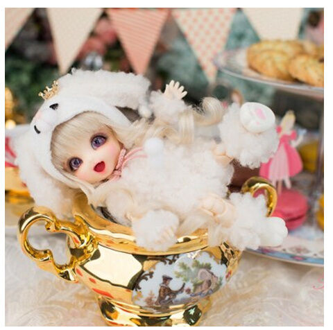 球体関節人形 BJD 1/8 フルセット 本体＋眼球＋服＋靴＋ウィッグ＋