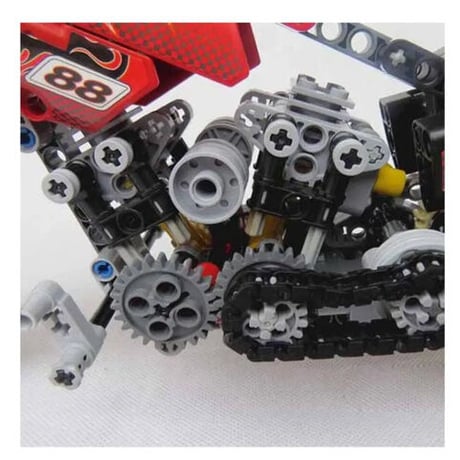 レゴ互換 テクニック モーターバイク 378ピース LEGO互換品 おもちゃ ホビー