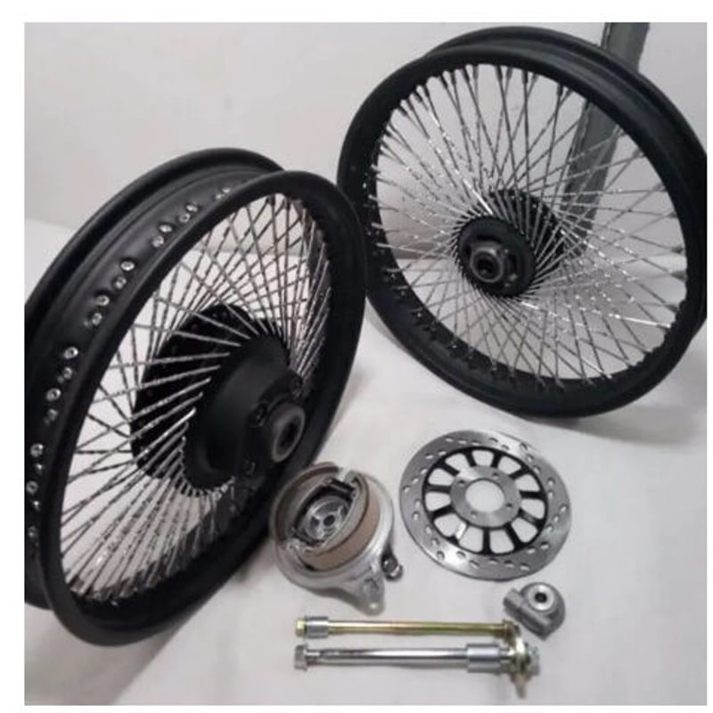 1XGフロント廻り、リアホイール18インチ Amazon.co.jp: ZRX400 ZRX400II 対応 キャストホイール 前後18インチ