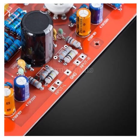Nobsound ハイエンドステレオ EL84 バキュームチューブアンプ PCB DIYキット オーディオプッシュプルPPボード 自作
