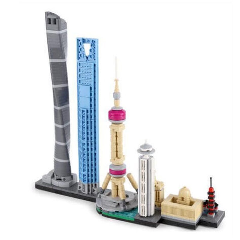 レゴ互換 レゴブロック アーキテクチャー 上海 21039 LEGO互換