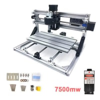 Daedalus ミニレーザー彫刻機 7500mw レーザーカッター 木工用 DIY 彫刻