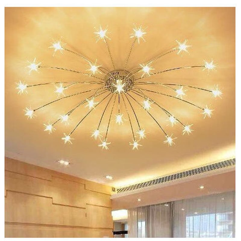 高級シーリングライト シャンデリア 豪華 流れ星 華麗 インテリア LED 
