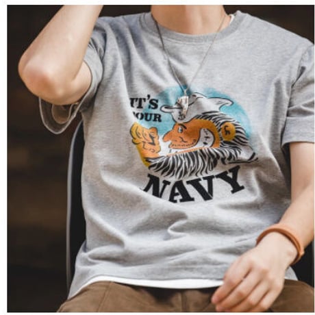 マリーン 水兵 海兵隊 半袖 Tシャツ 2色展開