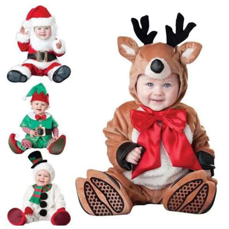 子供用 クリスマス コスプレ 衣装 サンタトナカイ 雪だるま 妖精