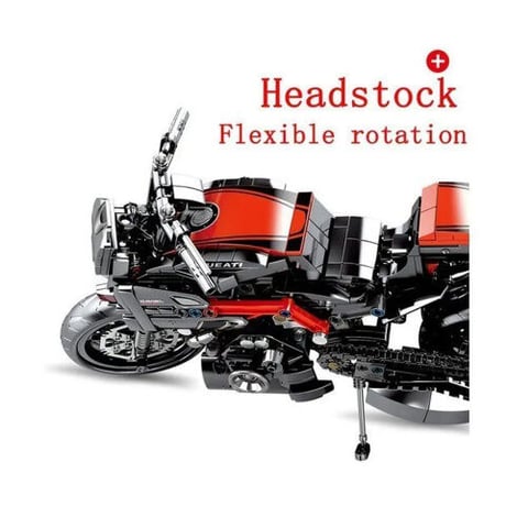 レゴ テクニック 互換品 ドゥカティモンスター 1200R 797 レゴ風 ブロック