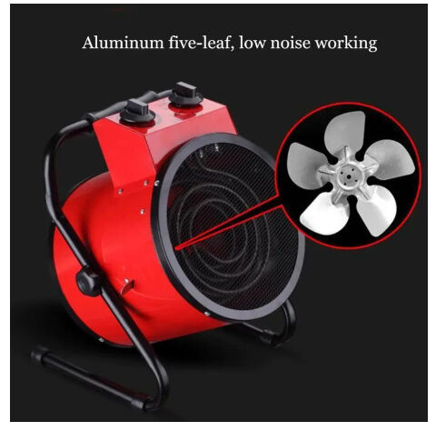 ハイパワー 家庭用 サーモスタット 産業ヒーター 温風送風 ファン