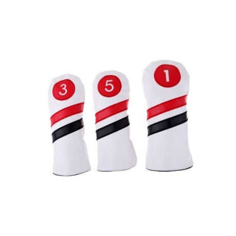 ゴルフ クラブ 1番 3番 5番 ウッド ヘッド カバー セット