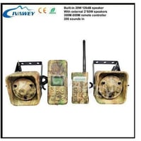 2*50 ワット 大声スピーカー 300メートル - 500メートル リモート 狩猟鳥発信者 アヒル ガチョウ firrie 音おとり mp3 プレーヤー
