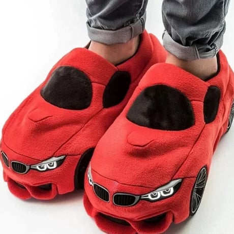 スポーツカー ルームシューズ おしゃれ スリッパ BMW かっこいい レアデザイン カー カーアイテム