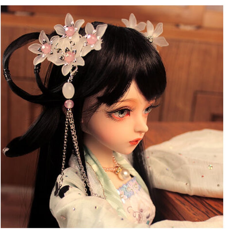 黒髪のオリエンタル美女】 BJD 球体関節人形 60cm 1/3 フル