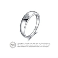 JewelryPalace シンプル キュート ハートリング