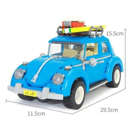レゴ互換 10252 クリエイター フォルクスワーゲン ビートル 車 LEGO互換品 おもちゃ ホビー クリスマス プレゼント