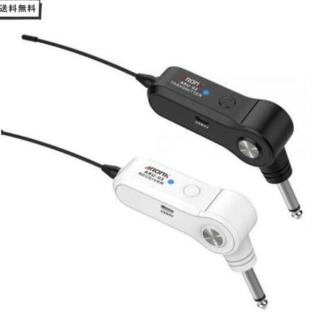 AROMA ARU-03 UHFワイヤレスオーディオ システムトランスミッタレシーバ 充電式リチウム電池 Max 20M伝送距離