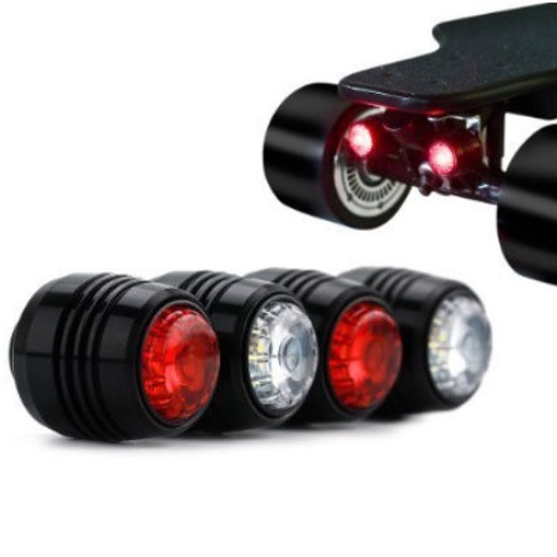 夜間 スケートボード Led シグナル ライトロング 安全ランプ 4