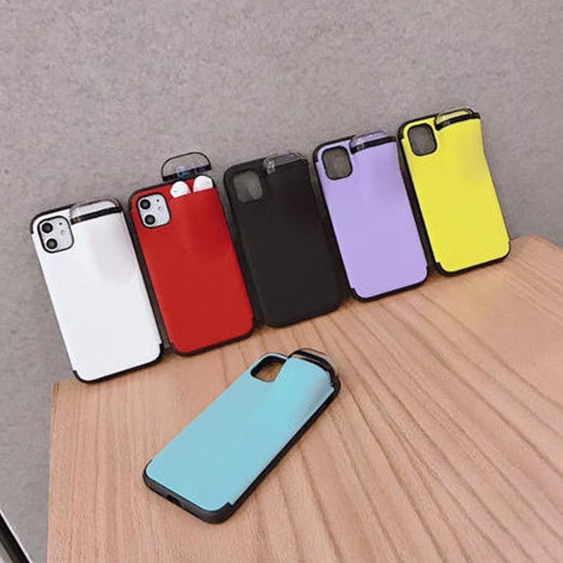 これは便利！ 2in1 AirPodsが収納できるiPhoneケース iPhone 11 Pr