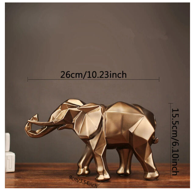 ゾウ　象　金属　ブロンズ像　置物　インテリア　工芸品　美術品　A2522 original