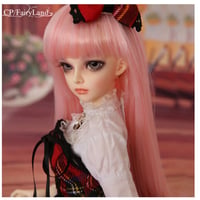球体関節人形 衣装 ドレス 花柄 ピンク BJD ドール服 カスタムドール