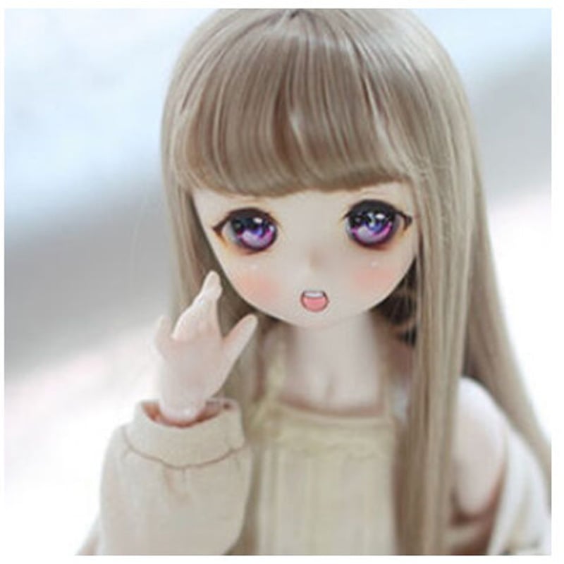 BJD ウィッグ ロング ヘアー 人形用 球体関節人形 カスタム BJD ウィッグ ロング ヘアー 人形用 球体関節人形 カスタム