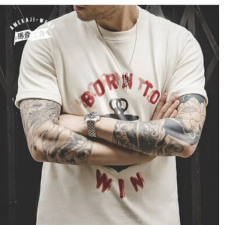 ヴィンテージ アンカー メンズ Tシャツ