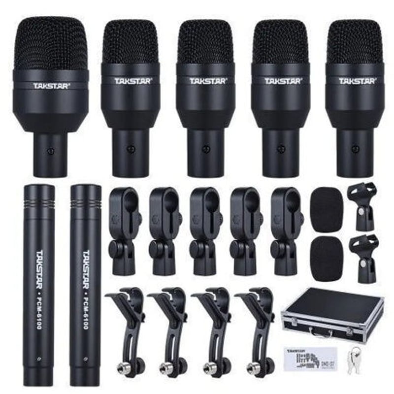 TAKSTAR DMS-D7プロフェッショナル楽器 ドラムセット有線マイクマイク