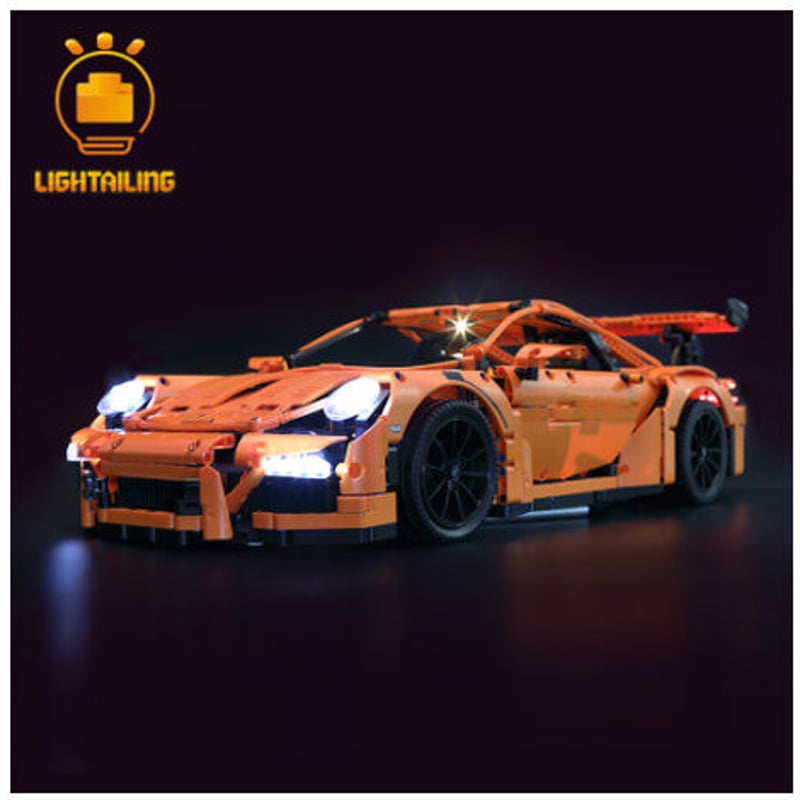 レゴ テクニック 42056 ポルシェ 911 GT3 RS 互換 [LEDライトキット+