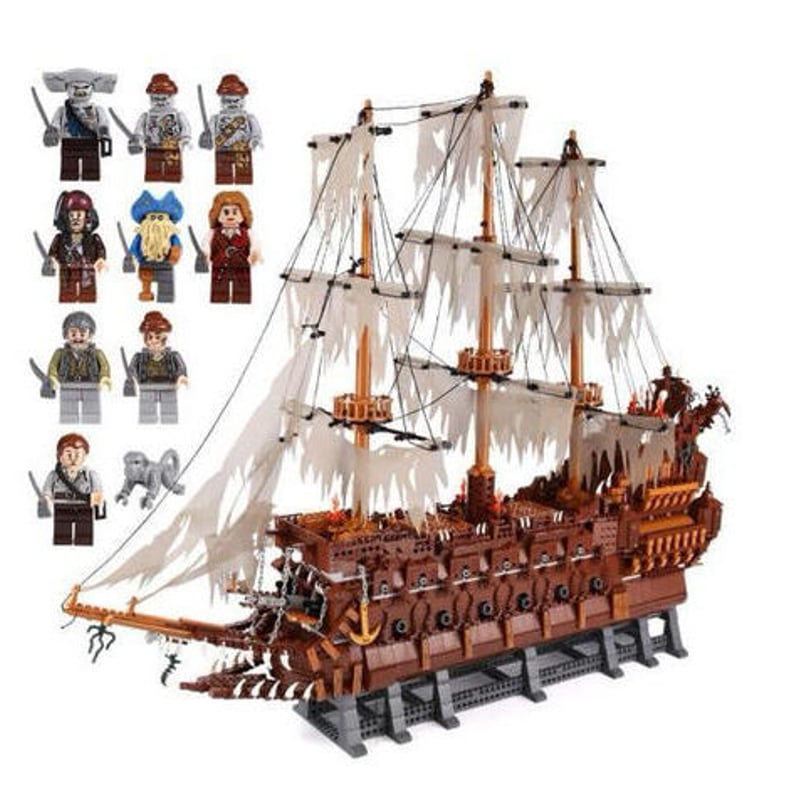 レゴブロック 互換品 フライングダッチマン号 海賊幽霊船 MOC