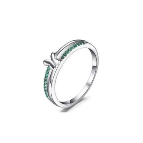 JewelryPalace 蝶 バタフライリング
