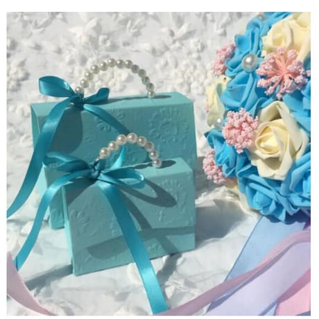 ギフトボックス 10個セット おしゃれ かわいい バッグデザイン ハンドル付 バレンタイン お誕生日会 結婚式 ラッピング プレゼント