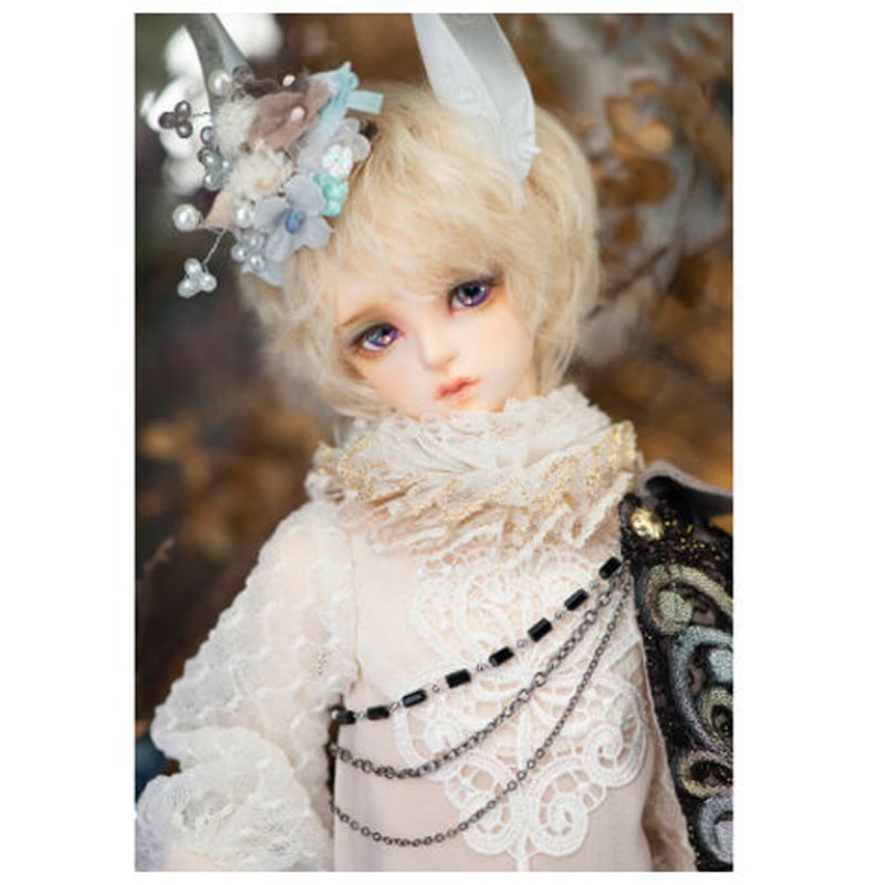 球体関節人形 美しい 儚げな 1/4 本体＋眼球＋メイクアップ済み BJD