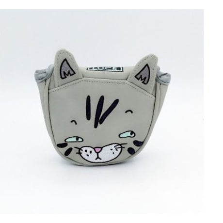 猫 ゴルフ マレット パター ヘッドカバー