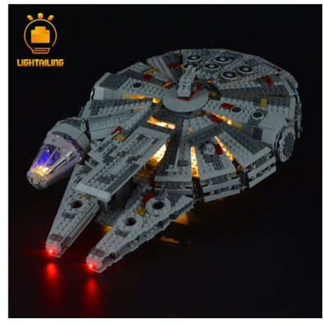 レゴ スターウォーズ ミレニアムファルコン 75105 [LED ライトキット+バッテリーボックス] ライトアップセット Star Wars