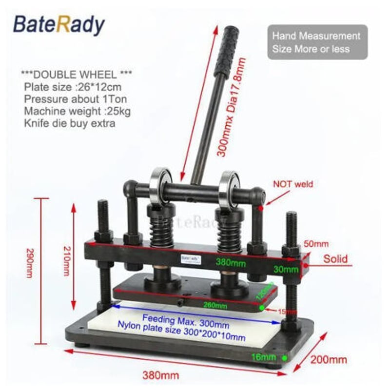 ハンドクリッカー クリッカー 手動式 革裁断機 革裁断 | World Planet